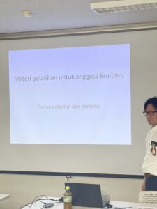 インドネシア人向け初任運転者講習　講師